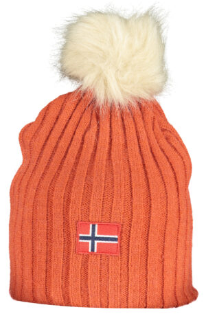 NORWAY 1963 BERRETTO DONNA ARANCIO