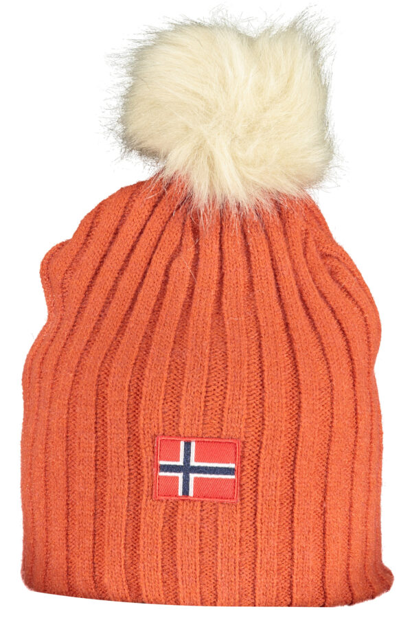 NORWAY 1963 BERRETTO DONNA ARANCIO