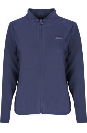NORWAY 1963 FELPA CON ZIP DONNA BLU