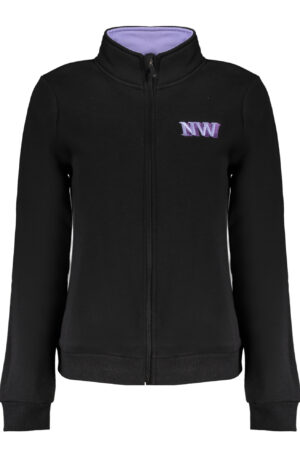 NORWAY 1963 FELPA CON ZIP DONNA NERO