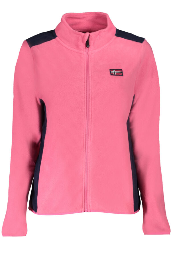 NORWAY 1963 FELPA CON ZIP DONNA ROSA