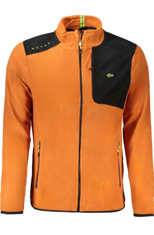 NORWAY 1963 FELPA CON ZIP UOMO ARANCIO