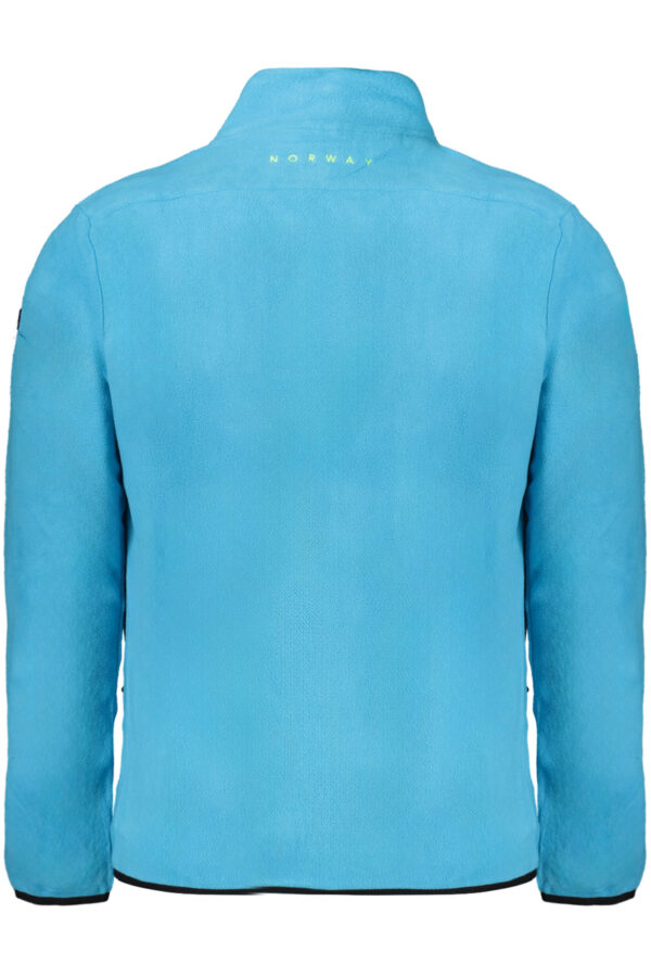 NORWAY 1963 FELPA CON ZIP UOMO AZZURRO - immagine 2