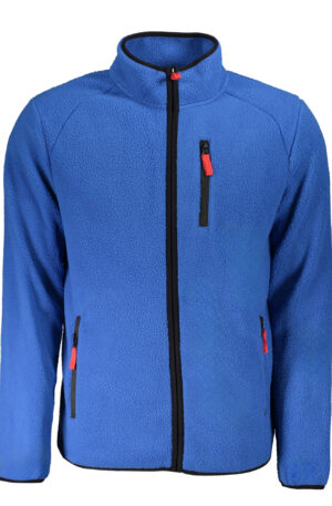 NORWAY 1963 FELPA CON ZIP UOMO BLU