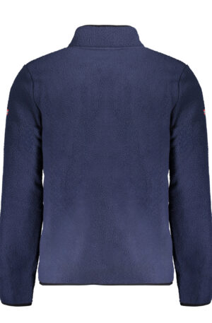 NORWAY 1963 FELPA CON ZIP UOMO BLU