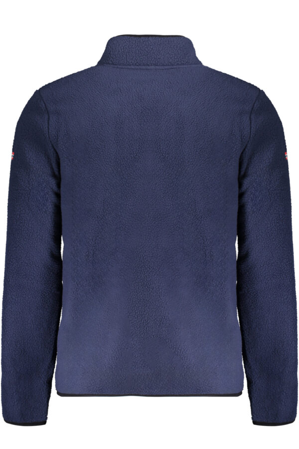 NORWAY 1963 FELPA CON ZIP UOMO BLU