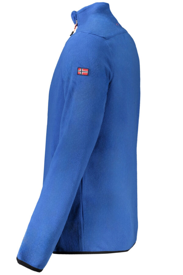 NORWAY 1963 FELPA CON ZIP UOMO BLU - immagine 3