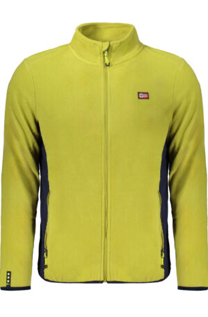 NORWAY 1963 FELPA CON ZIP UOMO GIALLO
