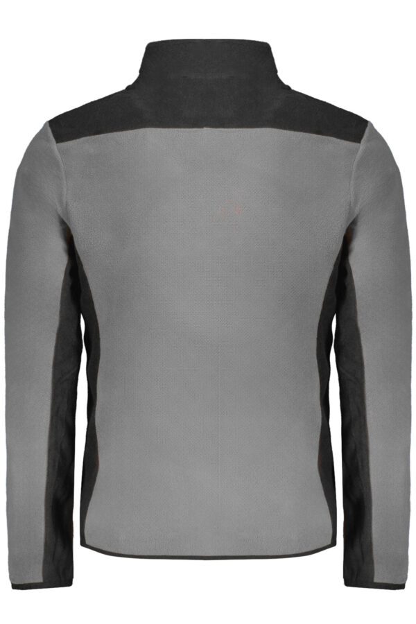 NORWAY 1963 FELPA CON ZIP UOMO GRIGIO - immagine 2