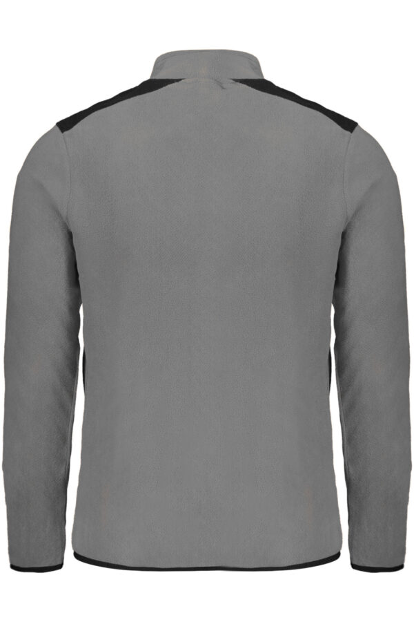 NORWAY 1963 FELPA CON ZIP UOMO GRIGIO - immagine 2