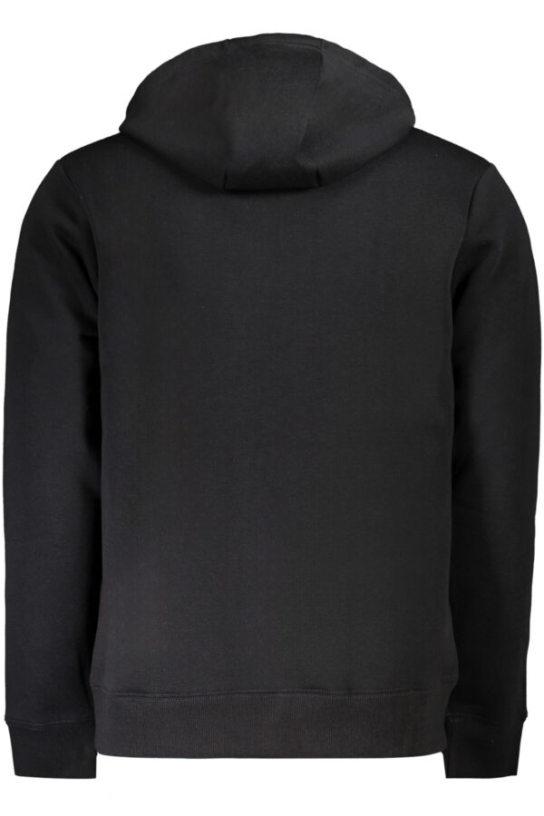 NORWAY 1963 FELPA CON ZIP UOMO NERO - immagine 2