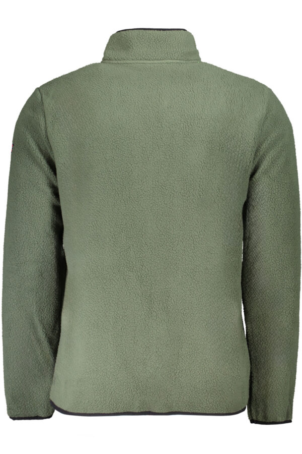 NORWAY 1963 FELPA CON ZIP UOMO VERDE - immagine 2