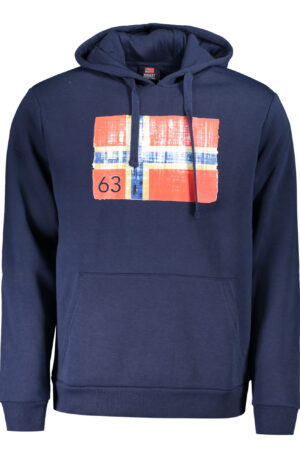 NORWAY 1963 FELPA SENZA ZIP UOMO BLU