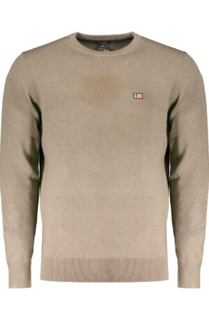 NORWAY 1963 MAGLIA UOMO MARRONE