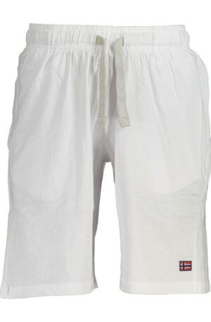 NORWAY 1963 PANTALONE BERMUDA UOMO BIANCO