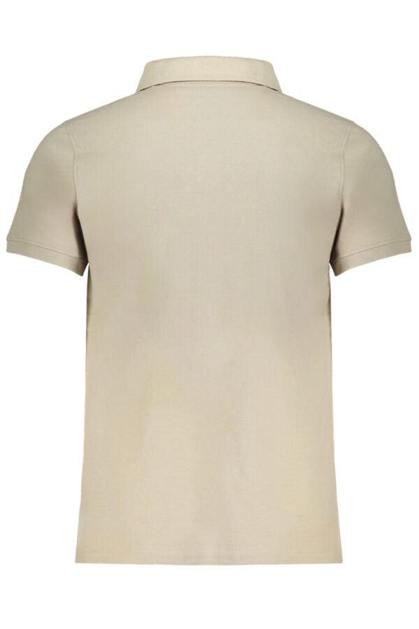 NORWAY 1963 POLO MANICHE CORTE UOMO BEIGE - immagine 2