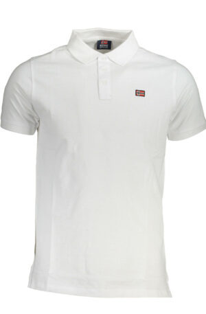 NORWAY 1963 POLO MANICHE CORTE UOMO BIANCO