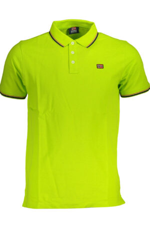 NORWAY 1963 POLO MANICHE CORTE UOMO GIALLO