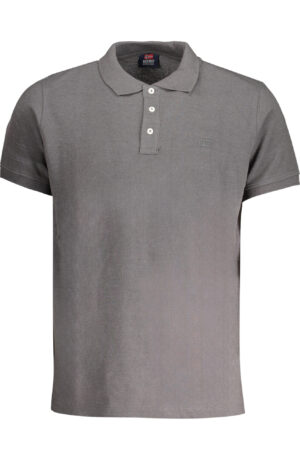 NORWAY 1963 POLO MANICHE CORTE UOMO GRIGIO