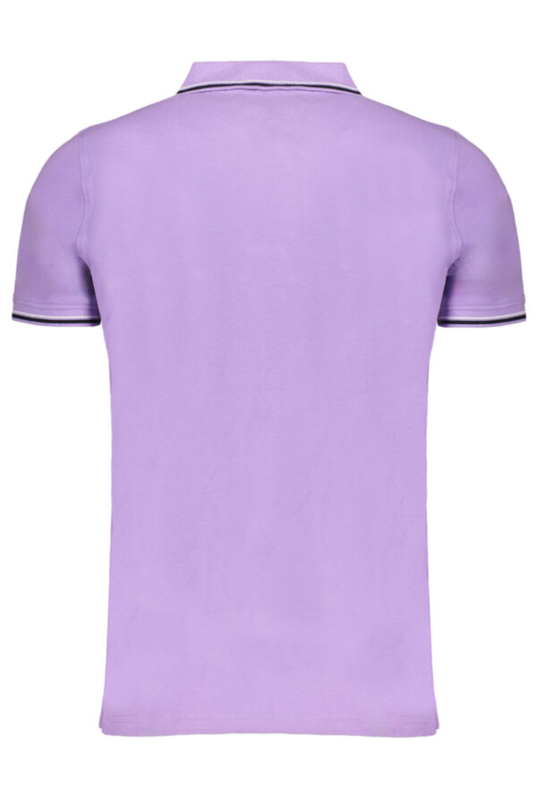 NORWAY 1963 POLO MANICHE CORTE UOMO VIOLA - immagine 2