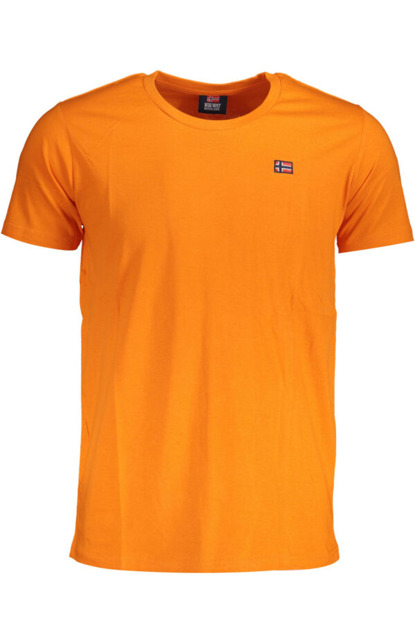 NORWAY 1963 T-SHIRT MANICHE CORTE UOMO ARANCIO