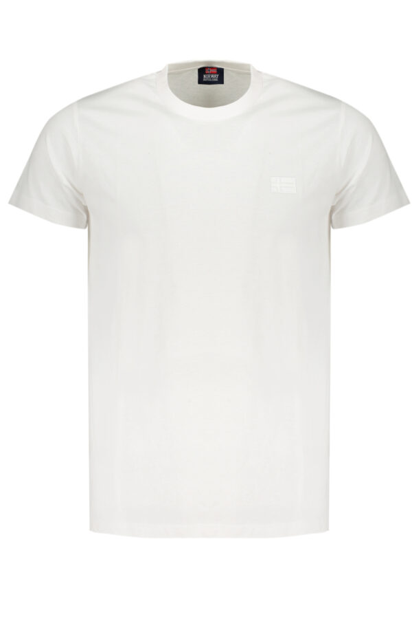 NORWAY 1963 T-SHIRT MANICHE CORTE UOMO BIANCO