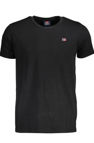 NORWAY 1963 T-SHIRT MANICHE CORTE UOMO NERO