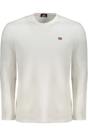 NORWAY 1963 T-SHIRT MANICHE LUNGHE UOMO BIANCO