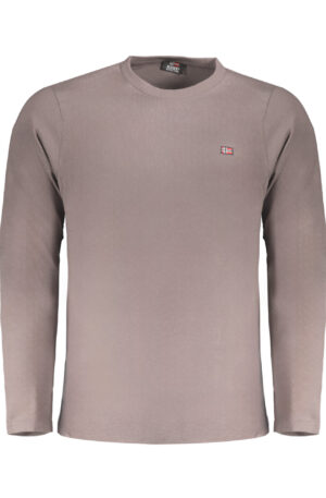 NORWAY 1963 T-SHIRT MANICHE LUNGHE UOMO MARRONE