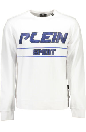 PLEIN SPORT FELPA SENZA ZIP UOMO BIANCO
