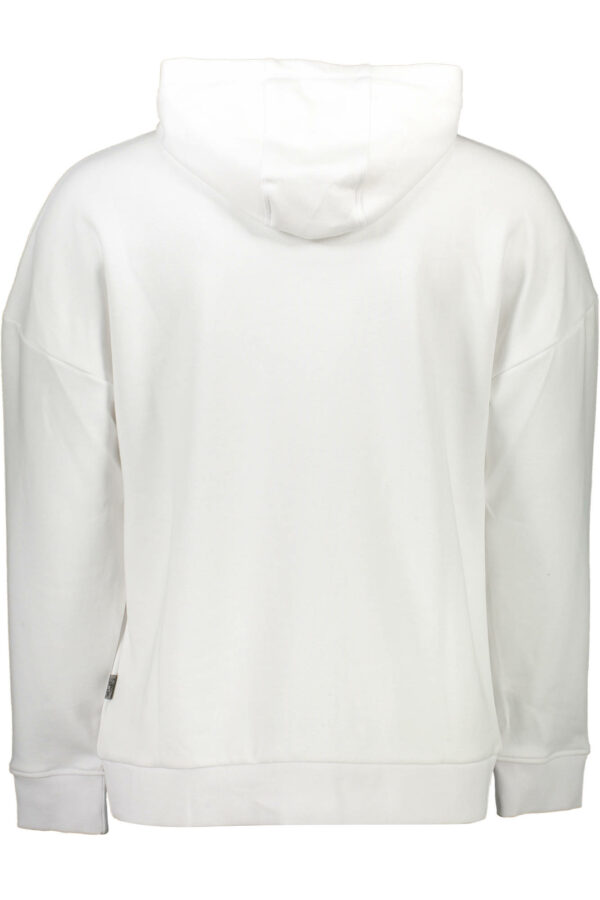 PLEIN SPORT FELPA SENZA ZIP UOMO BIANCO - immagine 2