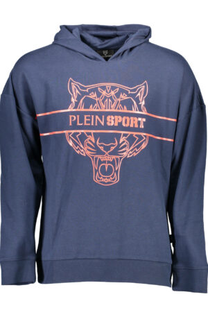 PLEIN SPORT FELPA SENZA ZIP UOMO BLU