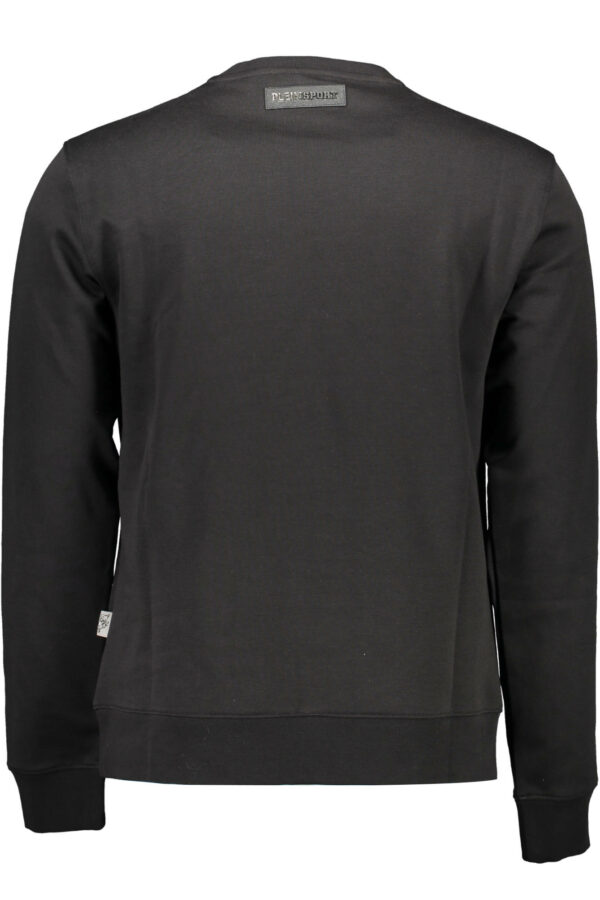 PLEIN SPORT FELPA SENZA ZIP UOMO NERO - immagine 2