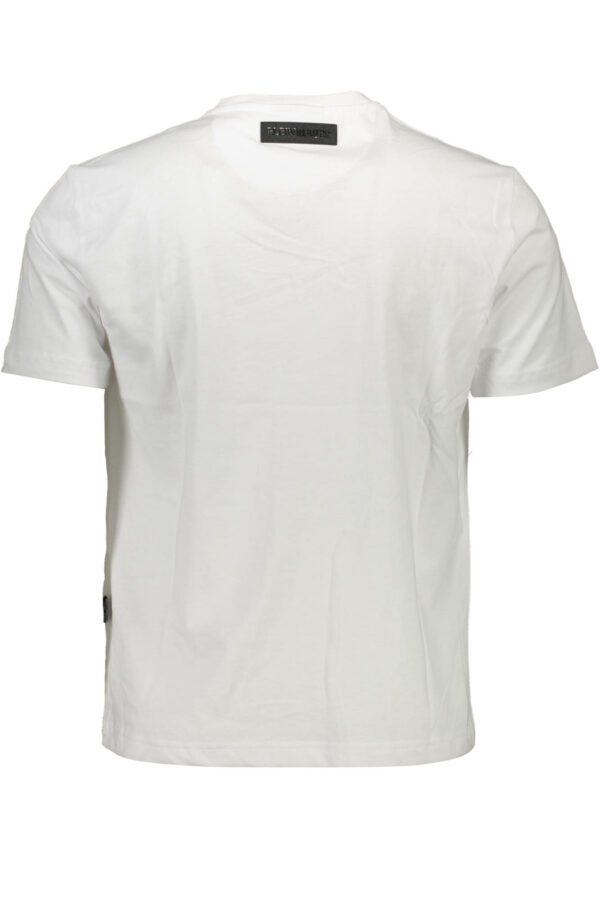 PLEIN SPORT T-SHIRT MANICHE CORTE UOMO BIANCO - immagine 2