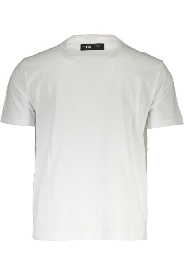 PLEIN SPORT T-SHIRT MANICHE CORTE UOMO BIANCO - immagine 2