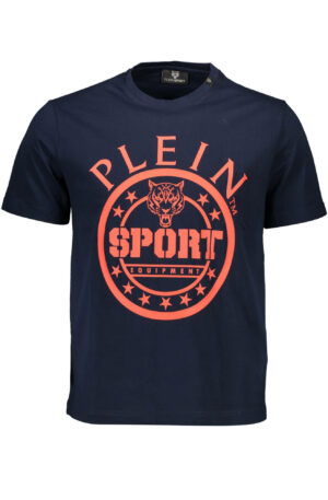PLEIN SPORT T-SHIRT MANICHE CORTE UOMO BLU