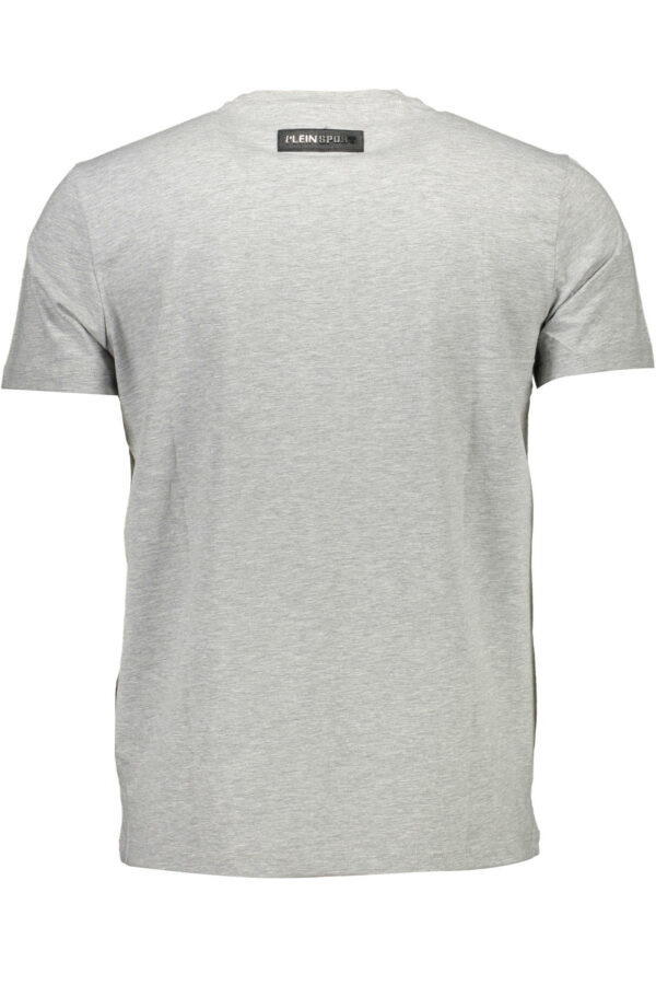 PLEIN SPORT T-SHIRT MANICHE CORTE UOMO GRIGIO - immagine 2