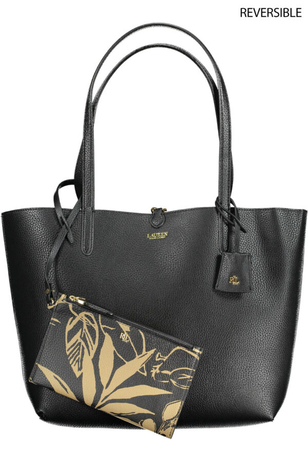 RALPH LAUREN BORSA DONNA NERO - immagine 2