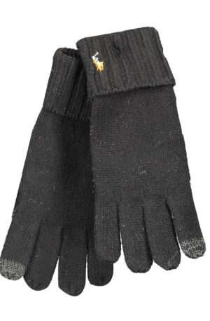 RALPH LAUREN GUANTI UOMO NERO