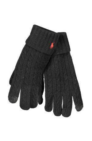 RALPH LAUREN GUANTI UOMO NERO