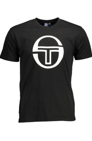 SERGIO TACCHINI T-SHIRT MANICHE CORTE UOMO NERO