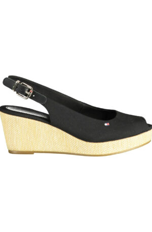 TOMMY HILFIGER CALZATURA SANDALO DONNA NERO