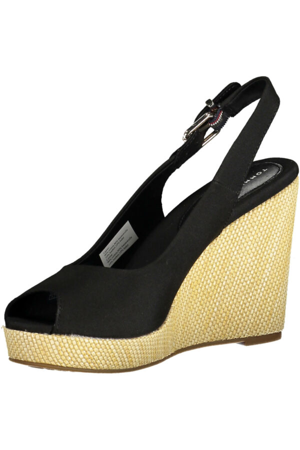 TOMMY HILFIGER CALZATURA SANDALO DONNA NERO - immagine 3