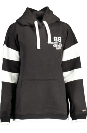 TOMMY HILFIGER FELPA SENZA ZIP DONNA NERO