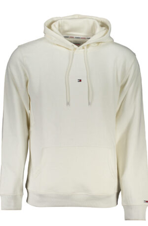 TOMMY HILFIGER FELPA SENZA ZIP UOMO BIANCO