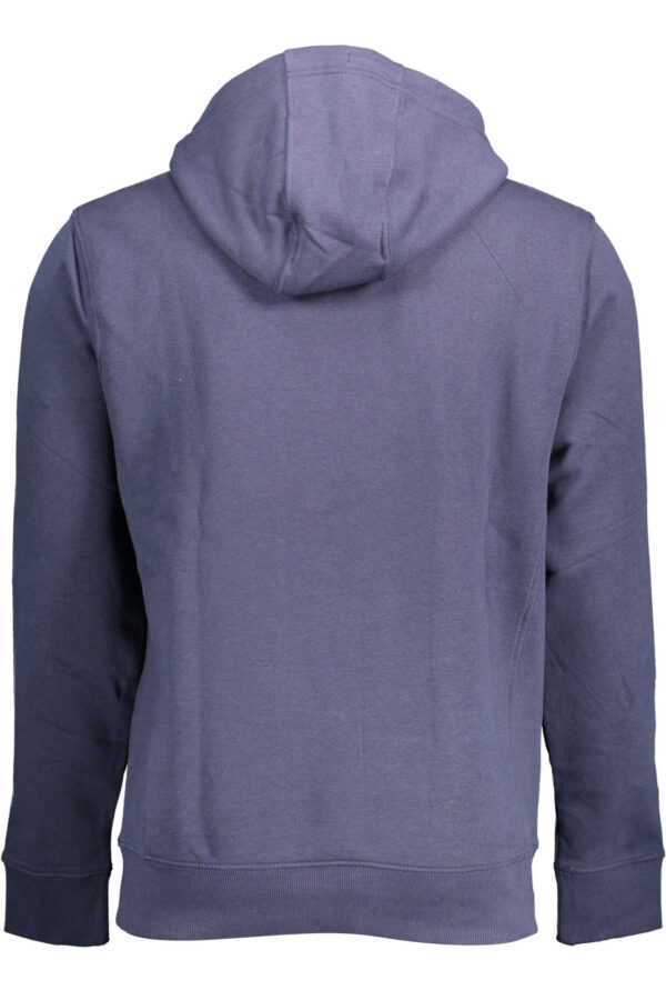 TOMMY HILFIGER FELPA SENZA ZIP UOMO BLU - immagine 2