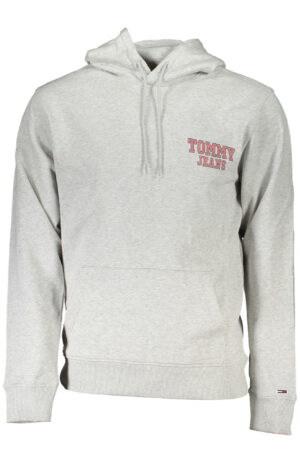 TOMMY HILFIGER FELPA SENZA ZIP UOMO GRIGIO