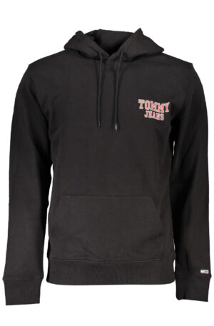 TOMMY HILFIGER FELPA SENZA ZIP UOMO NERO
