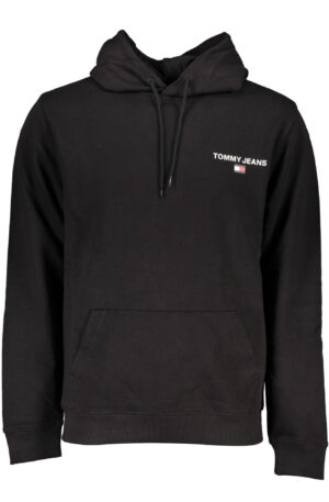 TOMMY HILFIGER FELPA SENZA ZIP UOMO NERO