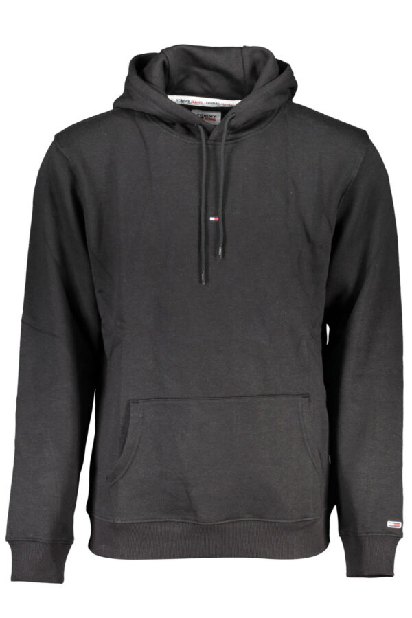 TOMMY HILFIGER FELPA SENZA ZIP UOMO NERO